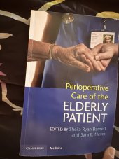 kniha Perioperative care of the elderly patient, Cambridge 2018