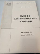kniha Úvod do elektrotechnických materiálů, ČVUT 2005