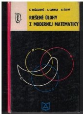 kniha Riešené úlohy z modernej matematiky 1, Alfa 1974