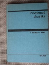 kniha Prostorová akustika, SNTL 1980