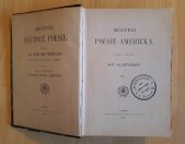 kniha Moderní poesie americká, J. Otto 1907