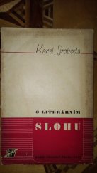 kniha O literárním slohu = [Der literarische Stil], Karel Voleský 1943