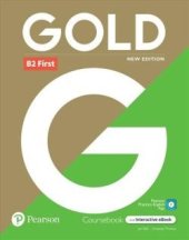 kniha Gold First B2 Coursebook with interactive e-Book, Pearson 2022