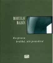 kniha Rozprava krátká, ale pravdivá obrana, Blok 1997