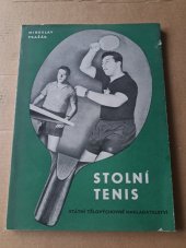kniha Stolní tenis, Sportovní a turistické nakladatelství 1955