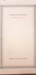kniha Dombey a syn. II, SNKLU 1964