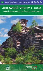 kniha Jihlavské vrchy 1 : 25 000 Horní Pojihlaví, Telčsko, Třešťsko, Geodézie On Line 2014