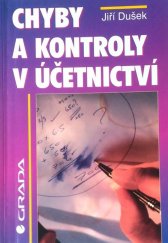 kniha Chyby a kontroly v účetnictví, Grada 1998