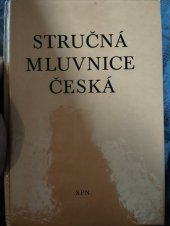 kniha Stručná mluvnice česká, Státní pedagogické nakladatelství Praha 1983