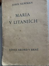 kniha Maria v litaniích, Edice Akord 1946