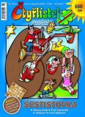 kniha Šestistovka Čtyřlístek dvojčíslo, Čtyřlístek 2015