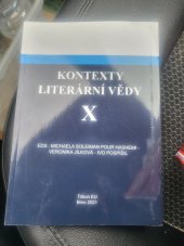 kniha Kontexty literární vědy X, Tribun EU 2021