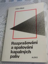 kniha Rozprašování a spalování kapalných paliv, Aleko 1994