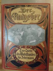 kniha Der Ratgeber für das praktische Leben, Merkur 1920