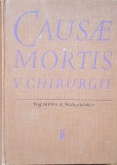 kniha Causae mortis v chirurgii, SZdN 1961