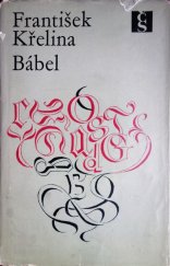 kniha Bábel současný román, Československý spisovatel 1968