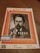 kniha A.Š. Popov, Orbis 1946