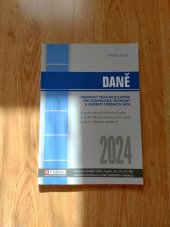 kniha Daně 2024, Štohl - Vzdělávací středisko Znojmo 2024