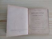 kniha Jan Kryštof X, - Nový den - Konec cesty., B. Kočí 1922