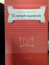kniha Ze starých vzpomínek, Práce 1949