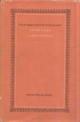 kniha První láska a jiné povídky, SNKLHU  1958