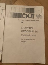 kniha Stavební geodézie 10, ČVUT 2006