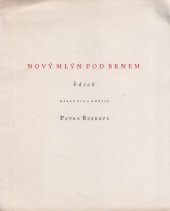 kniha Nový mlýn pod Brnem, Okresní lidová knihovna 1957