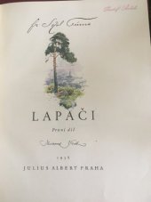 kniha Lapači sv. 1 původní román o 3 dílech, Julius Albert 1929