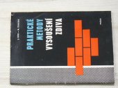 kniha Praktické metody vysoušení zdiva, Práce 1966
