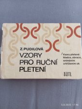 kniha Vzory pro ruční pletení , SNTL 1987