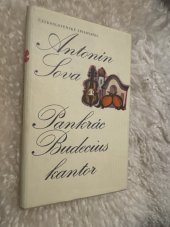 kniha Pankrác Budecius kantor , ceskoslovensky spisovatel 1973
