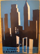 kniha Litanie z Atlanty Z moderní černošské poesie, Jaroslav Kohoutek 1938