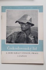 kniha Československý lid a jeho kraj v životě, práci a zápasu Výstava obrazů a soch z let 1918-49 : Jízdárna pražského hradu : Květen-červen 1949, Vydavatelství ministerstva informací 1949