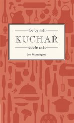 kniha Co by měl kuchař dobře znát, Esence 2018