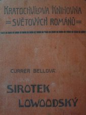 kniha Sirotek Lowoodský, Karel Kratochvíl 1924
