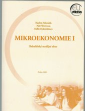 kniha Mikroekonomie I bakalářský studijní obor, Vysoká škola finanční a správní 2007