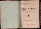 kniha Listy vůdci dvacetpět listů vůdci, Svaz junáků skautů a skautek republiky Československé 1935