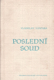 kniha Poslední soud, Československý spisovatel 1958