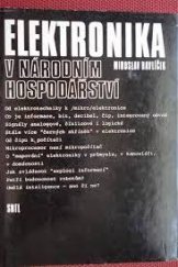 kniha Elektronika v národním hospodářství, SNTL 1985