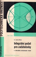 kniha Integrální počet pro začátečníky, SNTL 1969