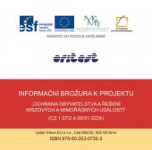kniha Informační brožura k projektu "Ochrana obyvatelstva a řešení krizových a mimořádných událostí", partner projektu Oritest, Tribun EU 2014