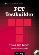 kniha PET Testbuilder Book with key and Audio CD, Macmillan 2005