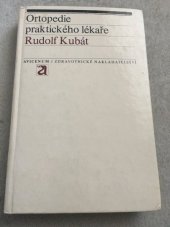 kniha Ortopedie praktického lékaře, Avicenum 1975