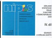 kniha Základní statistické údaje o kultuře v České republice 2009., NIPOS - Centrum informací a statistik kultury 2010