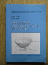 kniha Obyčejné diferenciální rovnice, Masarykova univerzita 2001