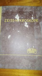 kniha Zeiss Mikroskope Und Nebenapparate Ausgabe Ausgabe 1934, Zeiss 1934