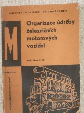 kniha Organizace údržby železničních motorových vozidel, Nadas 1961