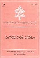 kniha Katolická škola, Česká biskupská konference 1994