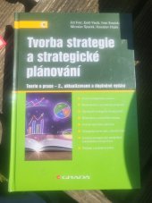 kniha Tvorba strategie a strategické planovani, Grada 2020