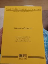 kniha Základy účetnictví , ČZU 2019
